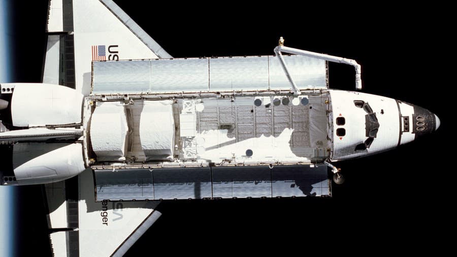 Raketoplán Challenger.