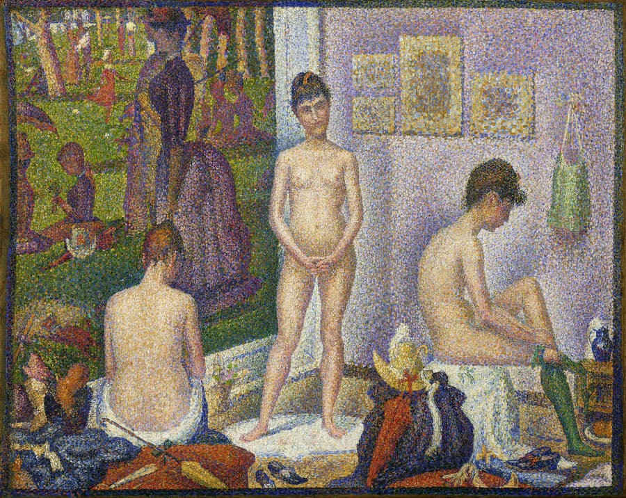 Georges Seurat, modelky -