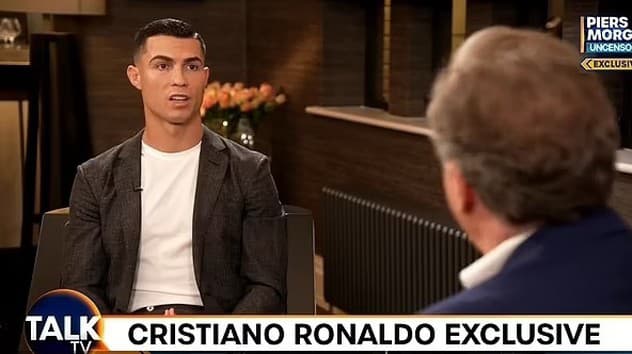 Na snímke Cristiano Ronaldo