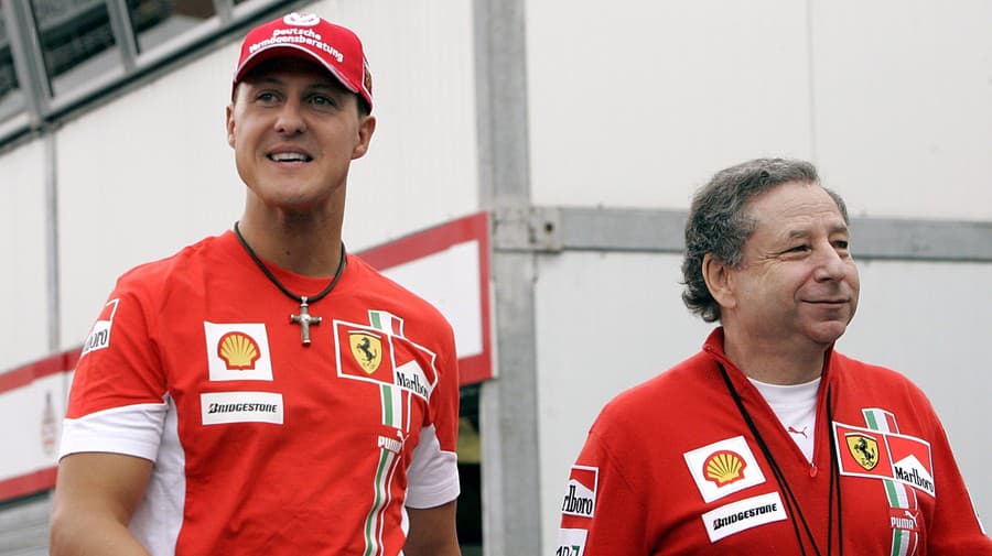 Na snímke Michael Schumacher