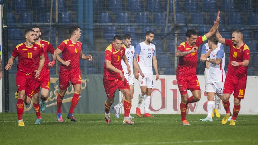 Radosť futbalistov Čiernej Hory