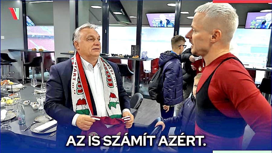 Orbán s Veľkým Uhorskom na šále.