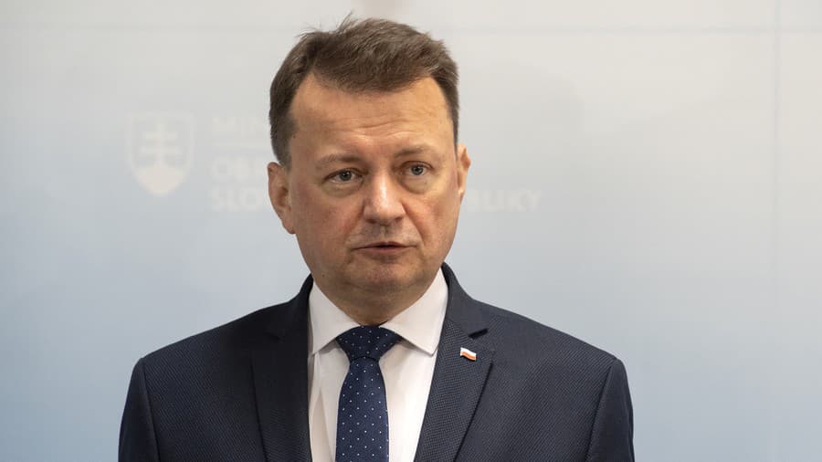 Na snímke poľský minister