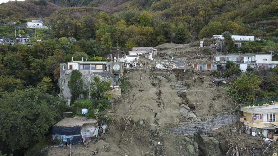 Zosuv pôdy na talianskom