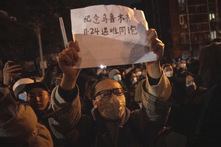 Číňania vo veľkom protestujú