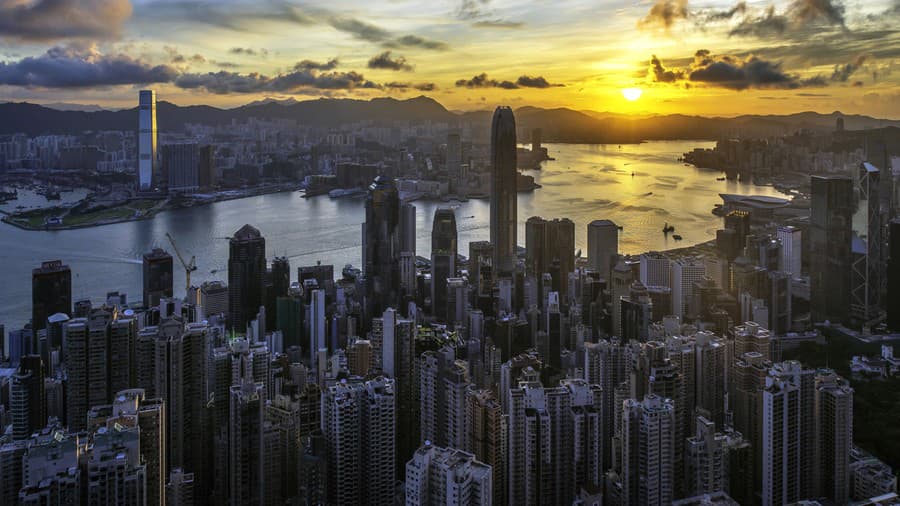 Aerial View of Hong