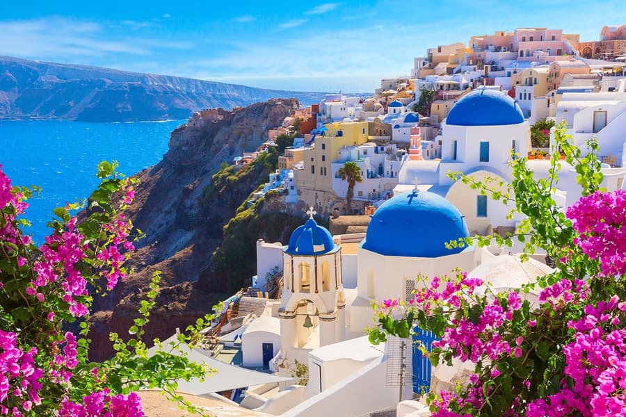 Grécko, ostrov Santorini