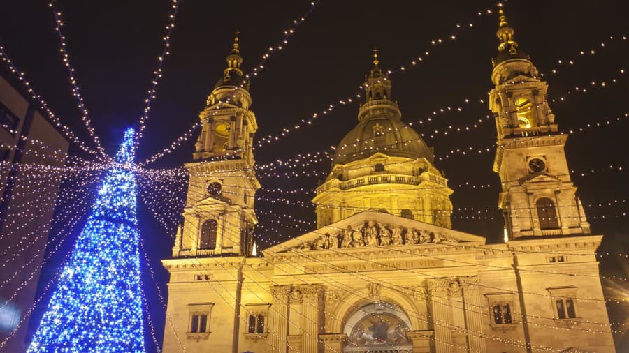 Vianoce v Budapešti