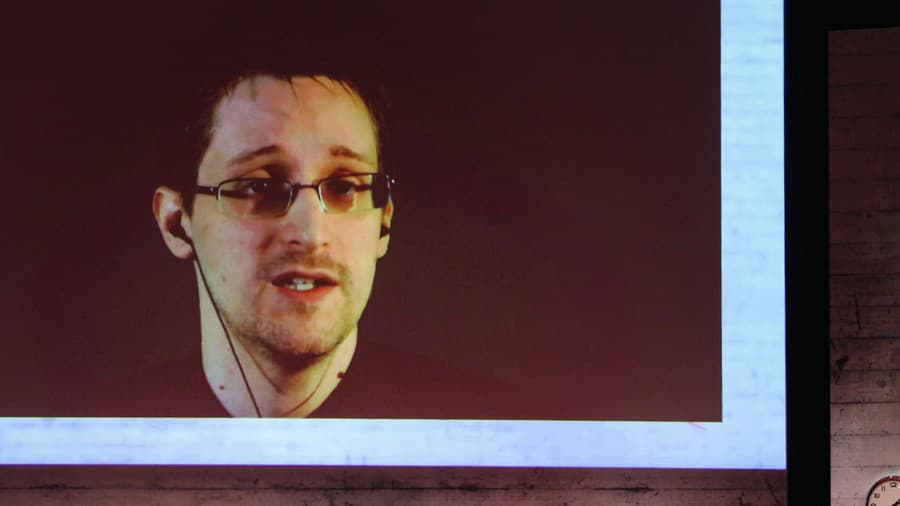 Edward Snowden na archívnej