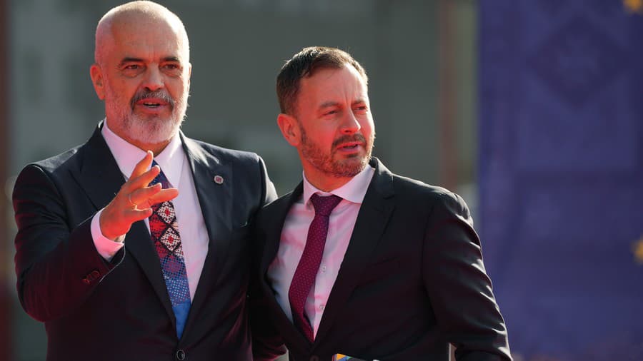 Albánsky premiér Edi Rama