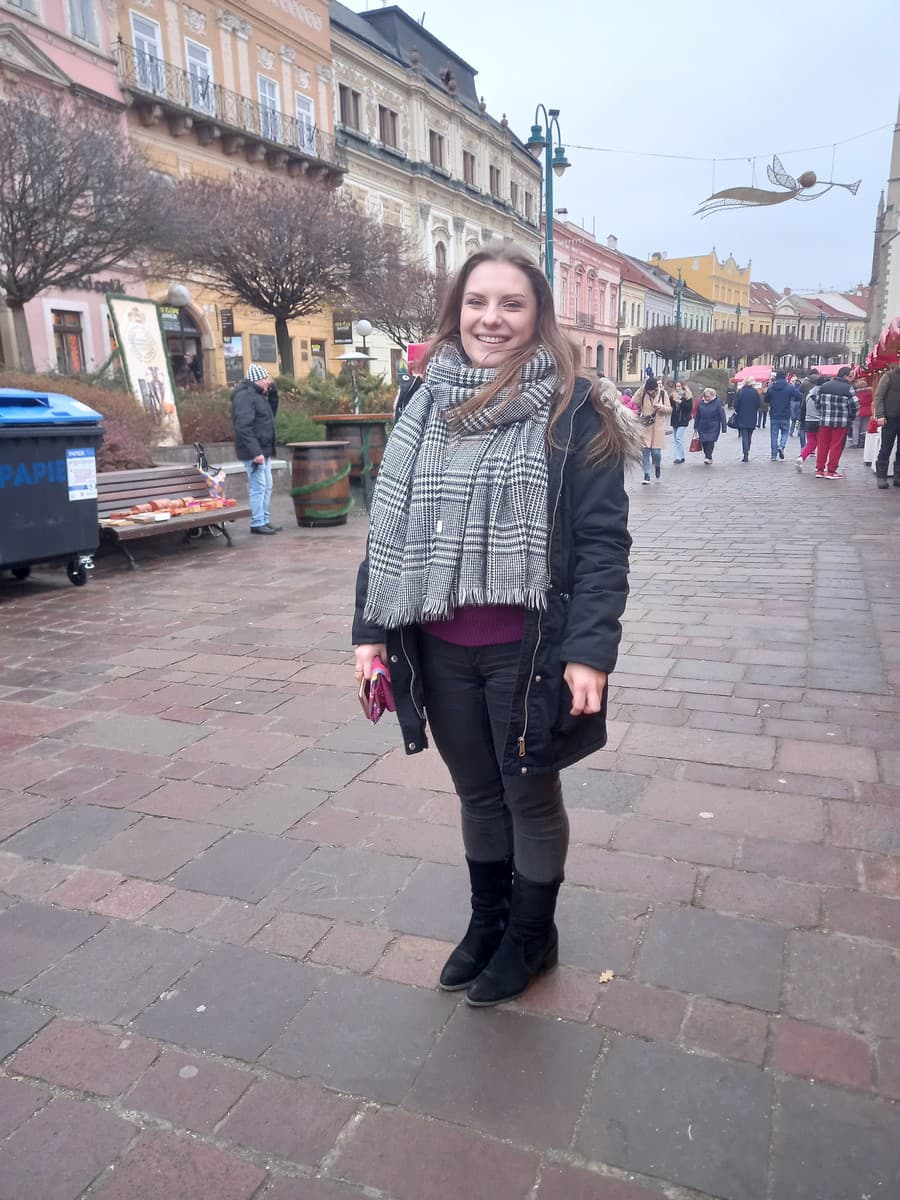 Kristína Knapová(22), študentka, Prešov