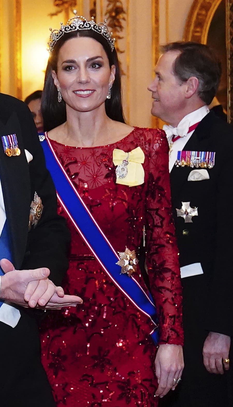 Princezná Kate počas privítania