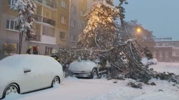 Kalamita na východnom Slovensku.