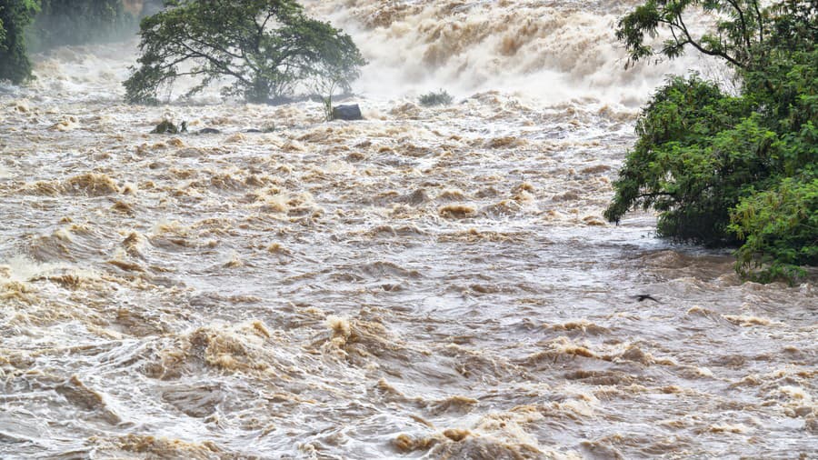 Záplavy v metropole Kinshasa