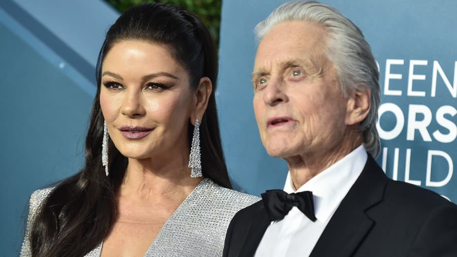 Catherine Zeta-Jones a Michael