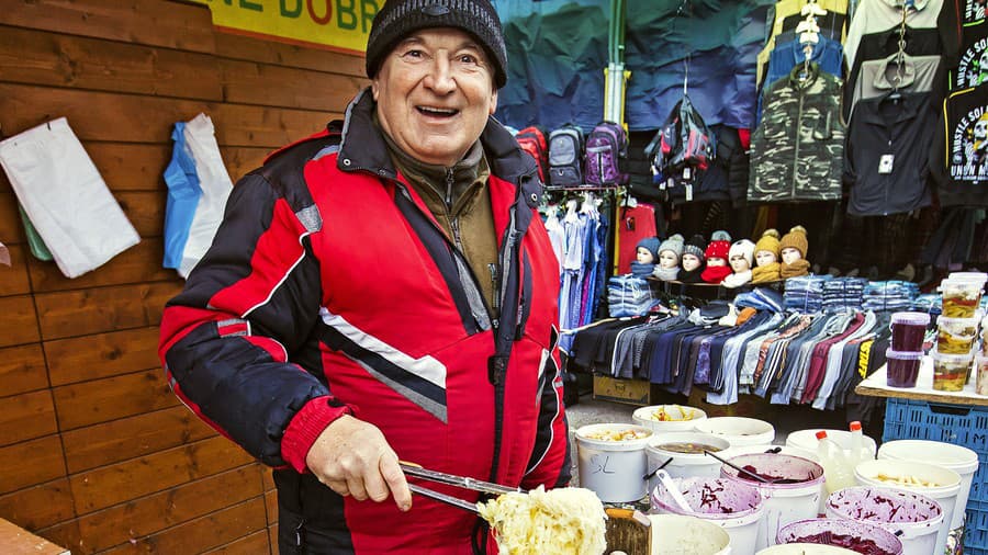 Tibor (65), predáva kyslú