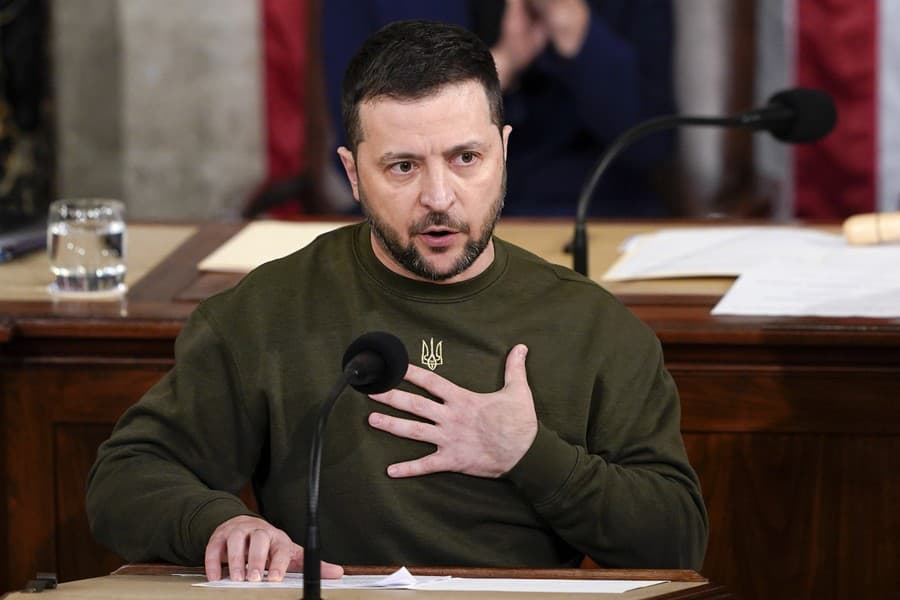 Ukrajinský prezident Volodymyr Zelenskyj