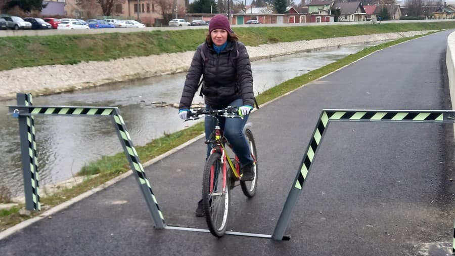 Cykloaktivistka Renáta Kmecová sa