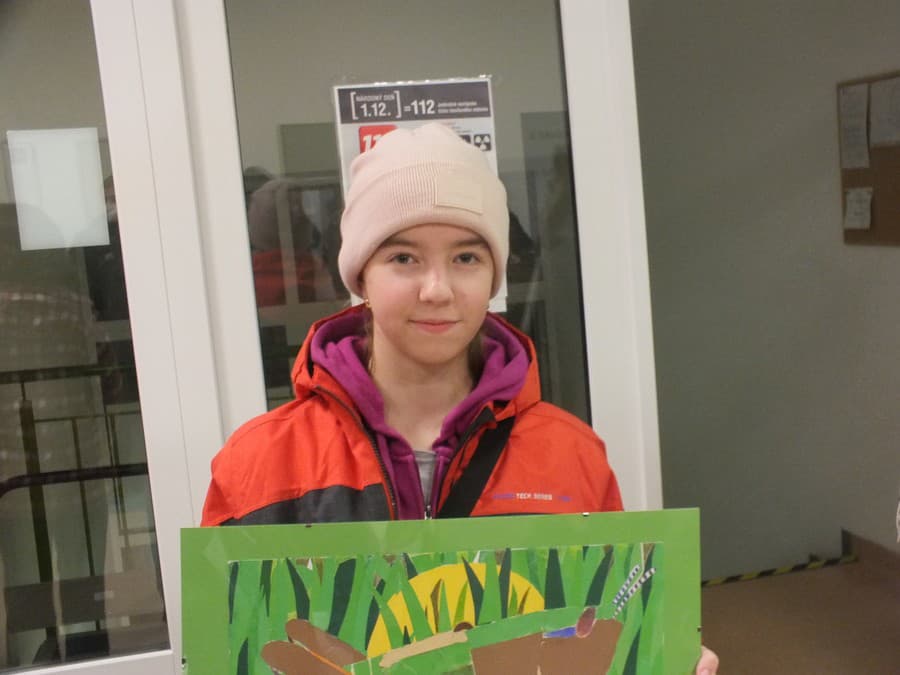 Daniela Rybáriková (13) s lúčnym koníkom.