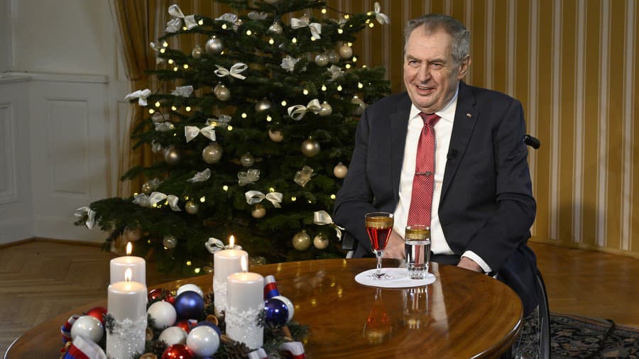 Miloš Zeman pri svojom