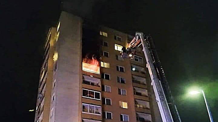Požiar vypukol 24. novembra.