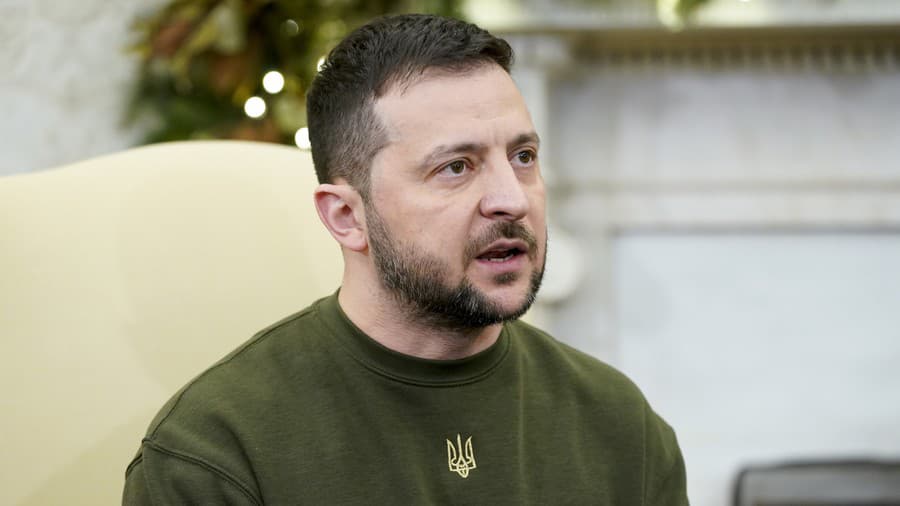 Ukrajinský prezident Volodymyr Zelenskyj