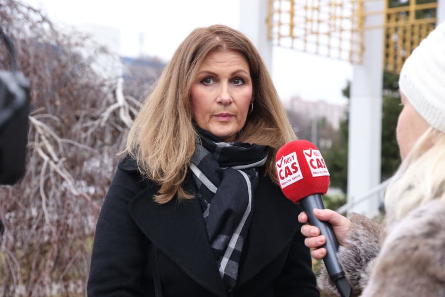 Katka Brychtová, herečka a moderátorka.