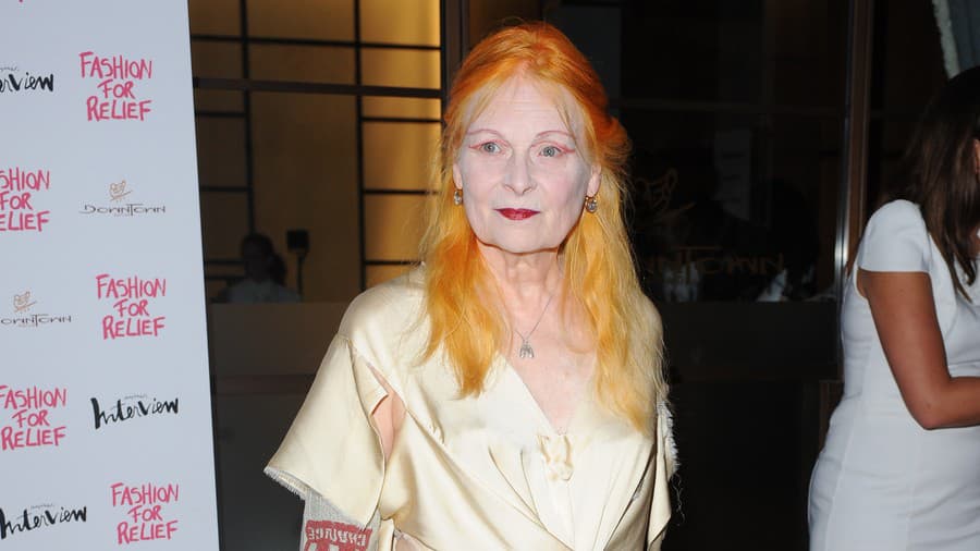 Módna návrhárka Vivienne Westwood.