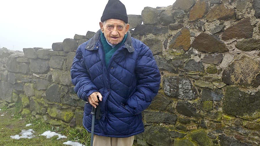 Ján (102) na Silvestra