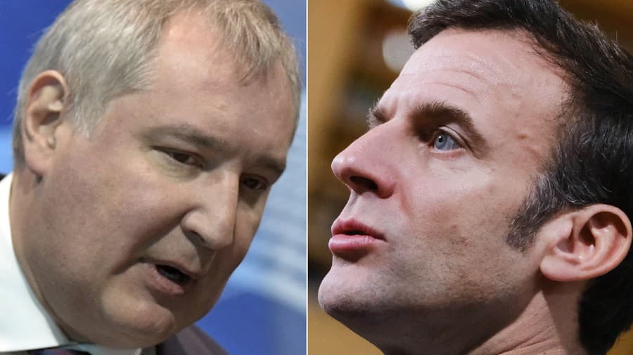 Rogozin poslal Macronovi šrapnel,