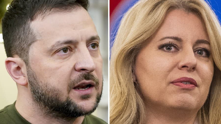 Zelenskyj a Čaputová