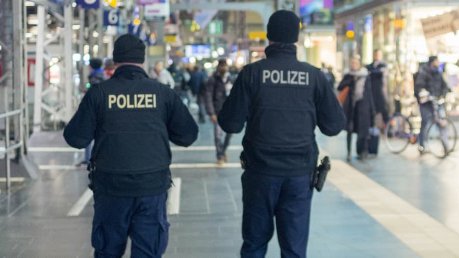 Nemecká polícia okamžite konala