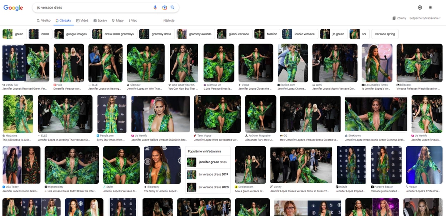Vyhľadávanie obrázkov spustil google