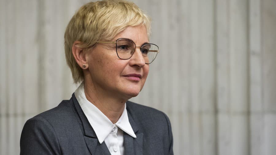 Na snímke koaličná poslankyňa Mária Šofranko (OĽANO).