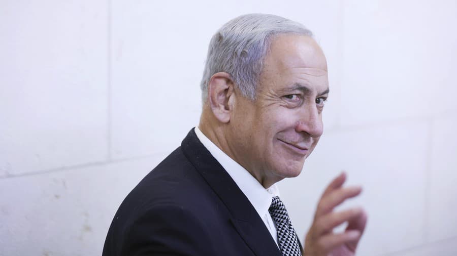 Na snímke izraelský premiér