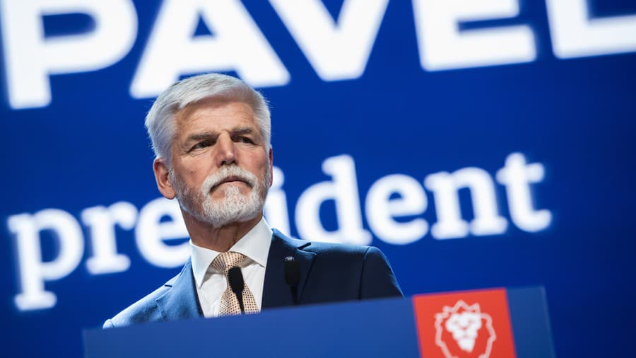 Novozvolený český prezident Petr