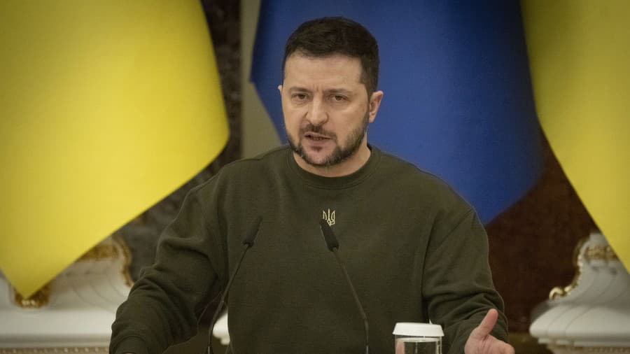 Ukrajinský prezident Volodymyr Zelenskyj