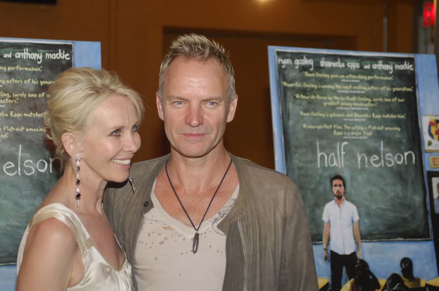 Sting a Trudie Styler.