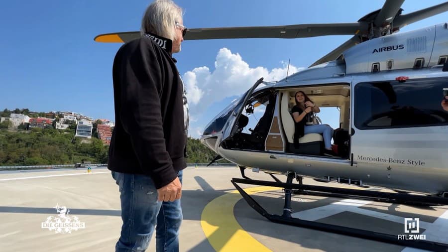 Luxusnú helikoptéru požičal Geissenovcom