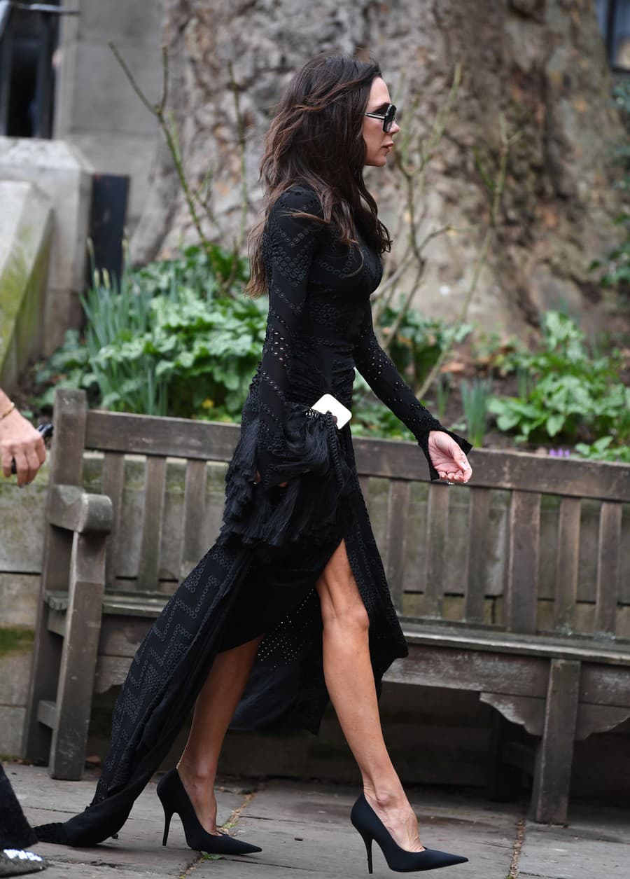 Victoria Beckham na poslednej