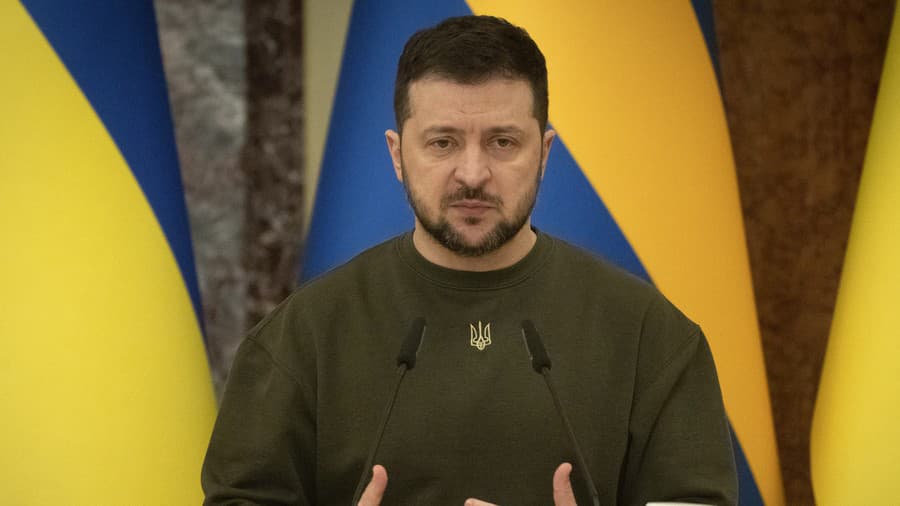 Ukrajinský prezident Volodymyr Zelenskyj