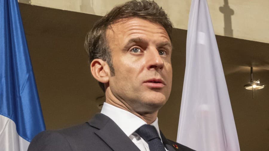 Francúzsky prezident Emmanuel Macron.