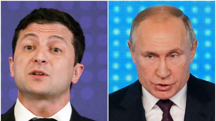 Ukrajinský prezident Volodymyr Zelenskyj