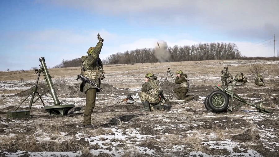 Ukrajina odráža ruské útoky.