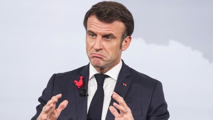 Francúzsky prezident Emmanuel Macron.