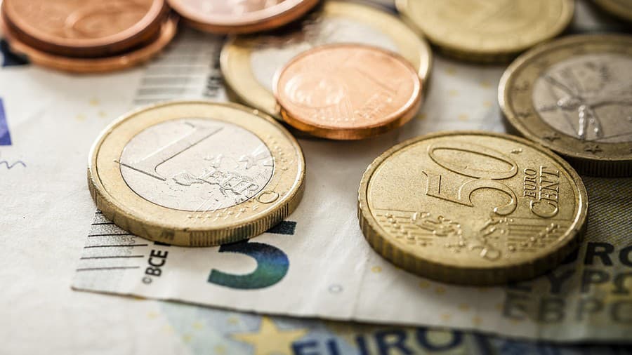 Euro kleslo na 7-týždňové