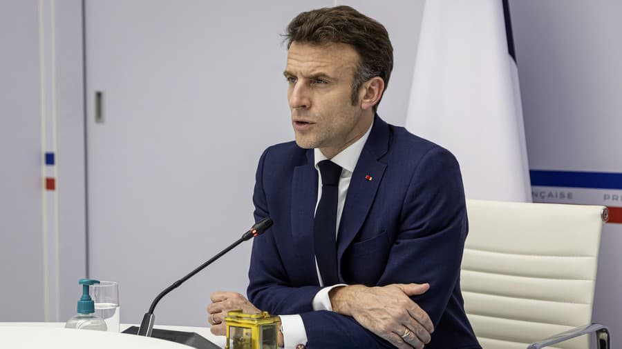 Francúzsky prezident Emmanuel Macron