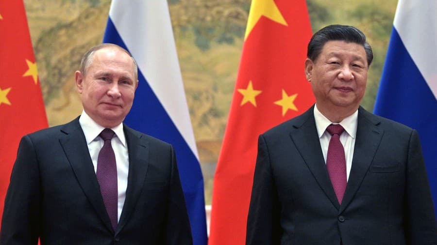 Ruský a čínsky vodca