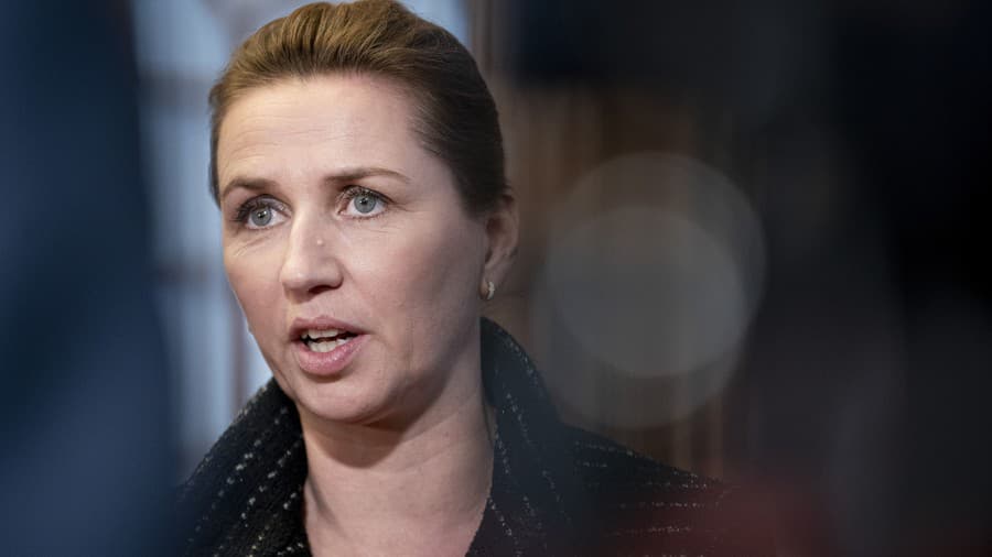Dánska premiérka Mette Frederiksen