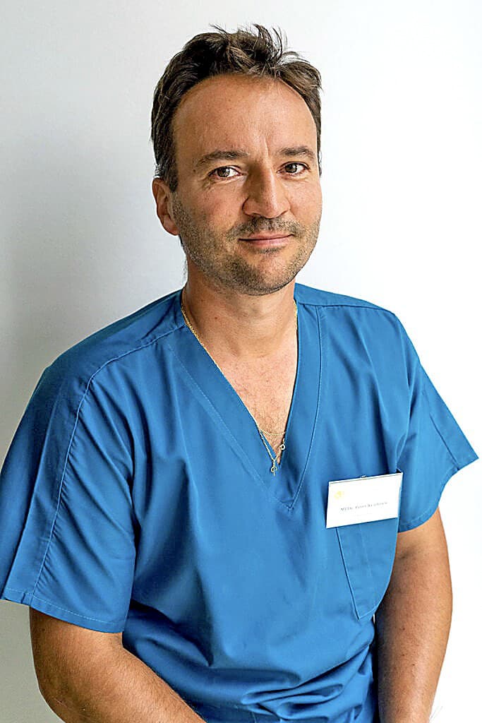 Peter Krajkovič, gynekológ, Sanatorium Helios